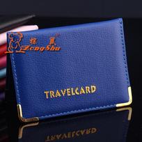 Europe UK Travel Card Protection Clip Work Permit Going Out Travel Bank Card Cover Passport Book Clip Shell
