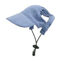 Dog Hat, Upgraded Hats For Dogs Cats Summer Beach Hat With Ear Holes , Adjustable Puppy Sun Bonnet Headdress S