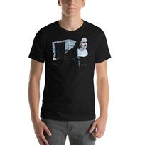 THE TOWN NUN SCENE Art Graphic Tee Movie Film Short-Sleeve Unisex T-Shirt Unisex T-Shirt L