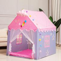 ZISIZ Kids Indoor Play Tent Castle One Size