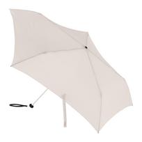 MUJI Lightweight Folding Umbrella for Sun and Unisex 50cm Rib Length Rain, Adult, DEA03A5A, Ivory, dramblio kaulas