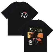 Pop Rapper The Weeknd Xo Album 2026 Graphic T Shirts Men Women Fans Hip Hop New Short Sleeve Tshirt Male Cotton Tees Streetwear M