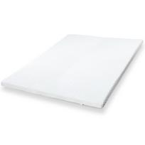 The White Stone Memory Foam Mattress Topper | Mattress Corrector 6 cm 90 x 190 cm balta