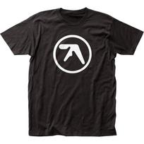 Aphex Twin Logo Mens T Shirt Music Classic Concert Rock Band Tee New Black L black