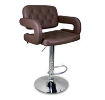 JUST SIT VINCI Ruda - Baro kėdė su atlošu ir porankiais