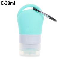 Shampoo Hand Washing Portable Empty Bottles Hook Silicone  Bottle Sub-bottling Tube Squeeze Container