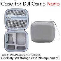 Compact PU Leather Storage Bag For DJI Action Camera Accessories Ideal For Outdoor Vlogging And Travel Grey