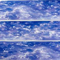 Journal Washi Pet Tape Purple Flower Zero Night Stream Stream Moon PET Scrapbooking Collage Sticker Card Making