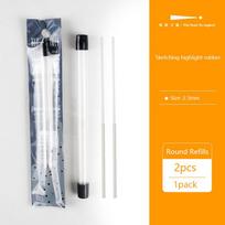Retractable Click Mechanical Eraser Pen Style Push Rubber High Precision Stationery for Kids Students Artist Painting Writing