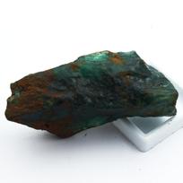 CERTIFIED Rare Green 118 Ct Natural Uncut Raw Rough Emerald Loose Gemstone 79.6 mm Approx