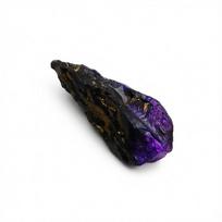 64.65 Ct Natural Tanzanite Rough Purple Raw Uncut CERTIFIED Earth Mined Gemstone 46.9 mm approx