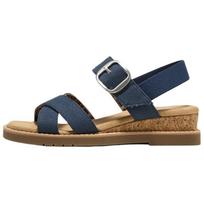 Skechers Bobs Desert Kiss Dream - Coast Walk Comfortable Durable Slide Sandals Women sandals Navy-Blue 114227-NVY 35