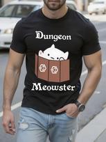 Dungeons and Dragons Meowster Funny Dungeons and Cats Gra... XXXL