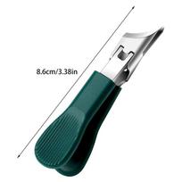 Professional Sharp Oblique Mouth Stainless Steel Nail Clippers Trimmer Chiropody Podiatry Tool for Foot Care
