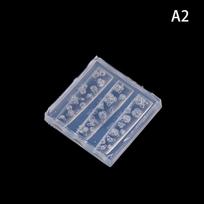 Flower Shape Silicone Nail Mold 3D Stereoscopic Nail Stamping Decor DIY Manicure Art Tool for Nail Salon