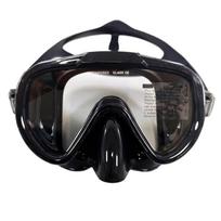 HD Diving Goggles: Large Frame Adult Snorkeling Mask with Tempered Glass & Liquid Silicone One Size