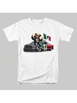 Hip Hop Mexican Bear Clipart, Teddy Bear Cool Pick Up Truck, Unisex T-Shirt M
