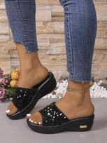 Women's Fashion Summer Platform Wedge Slides 42
