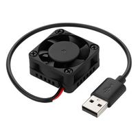 Easycargo 25mm Heatsink Fan USB 2507, 25mm USB Fan Heatsink + Thermal Conductive Adhesive Tape.