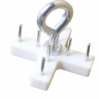 10Pcs Traceless Inverted Hanging Hook No-Drill Eye Screw Hook Metal Ceiling Hook  Wedding Decoration 10Pcs Close