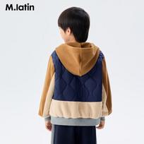 M.Latin Boys' Winter Fleece-Lined Padded Jacket 160