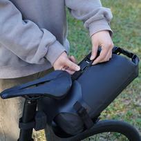 Quick Release Bicycle Saddle Bag Holder Adjustable Bike Saddlebag Tail Bag Carrier Easy To Install Support for MTB Road Touring China Mainland