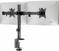 Dual Monitor Holder Extra Strong Adjustable Vesa Universal Desktop