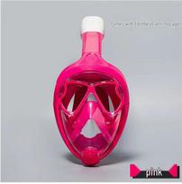 Prescription-Compatible Full Face Snorkel Mask - Dry Type for Adults M