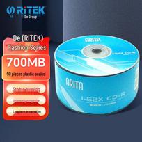 RITEK Fashion Series CD-R Blank Discs 52x 700MB 50-Pack