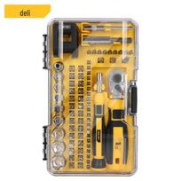Deli 75-in-1 Precision Electronic Repair Ratchet Screwdriver Set 1