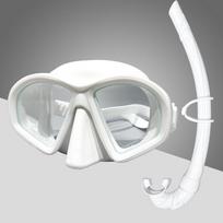 Full-Dry Silicone Diving Mask & Snorkel Set One Size