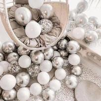 Birthday Decoration Balloon Package Thickened Metal Balloon Proposal Confession Balloon Wedding Party Scene Arrangement Balloon 100pcs