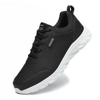 Size 38-46 Men Large Size Ultra-light Scrub Leather Surface Low Cost Sports Shoes Comfortable Non-slip Casual Running Footwear for Outdoor 39