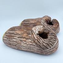 Creative Tree-Shaped Hand Warmer Slippers for Men and Women - Cozy Indoor Winter Footwear Size 36-42