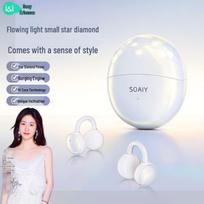 Soaiy Glow Clip Open-Ear Bluetooth Earbuds
