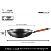 Midea Fine Iron Wok 32cm