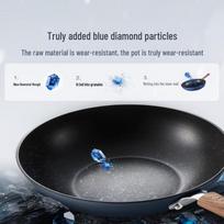 Supor Upgraded Blue Diamond Hardcore Non-stick Wok