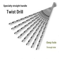 Fengniao HSS Long Straight Shank Twist Drill Bit for Wood, 15x300mm