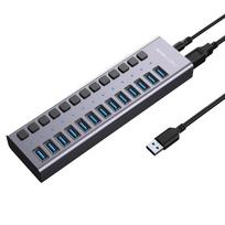 Acasis USB 3.0 13-Port High-Speed Independently Controlled Hub