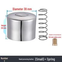 Manual Flush Valve Ceramic Copper Cartridge