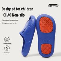 Guoluofei Kids' Cartoon Summer Bath Slippers 35-36 safyro mėlyna spalva