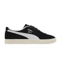 Puma Clyde Hairy Suede Puma Black Frosted Ivory 36