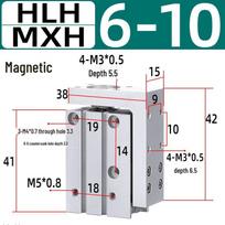 Mask Machine Precision Linear Slide Cylinder