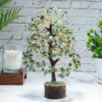 Čakros medis, vielos bonsai feng shui medis, pinigų medžio kristalas teigiamos energijos namų dekoravimui
