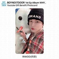 BOYNEXTDOOR BND 1-ojo ep albumas KODĖL.. „YouTube“ dovanų dovanų kortelė KPOP K-POP Riwoo