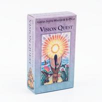 Vision Quest Taro 78 kortų kaladė Likimo būrimas Būrimas Kortų žaidimai Vakarėlių stalo žaidimas