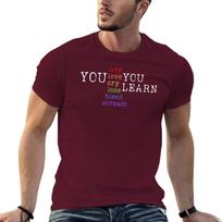New You Learn Alanis Morissette Sticker Print T Shirt Poster Tote T-Shirt T-shirt short anime clothes mens vintage t shirts S