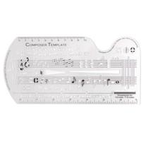 Staff Drawing Ruler Song Writer's Composing Template Stencil Song Writer's Composing Notation Tool for Music Notes 1