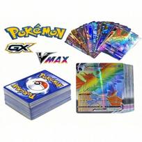 Pokémon kortelių pakuotė - 100 vnt. įvairių VMAX Advanced Battle kortelių įvairiaspalvis