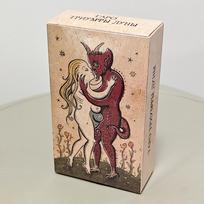 Trionfi Della Luna Tarot Deck 78 Pcs Tarot Cards In Russian Language - 10.3*6cm tamsi chaki spalva